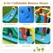 Costway Slide Water Park Climbing Bouncer Pendulum Tunnel Game without/with 735W Blower